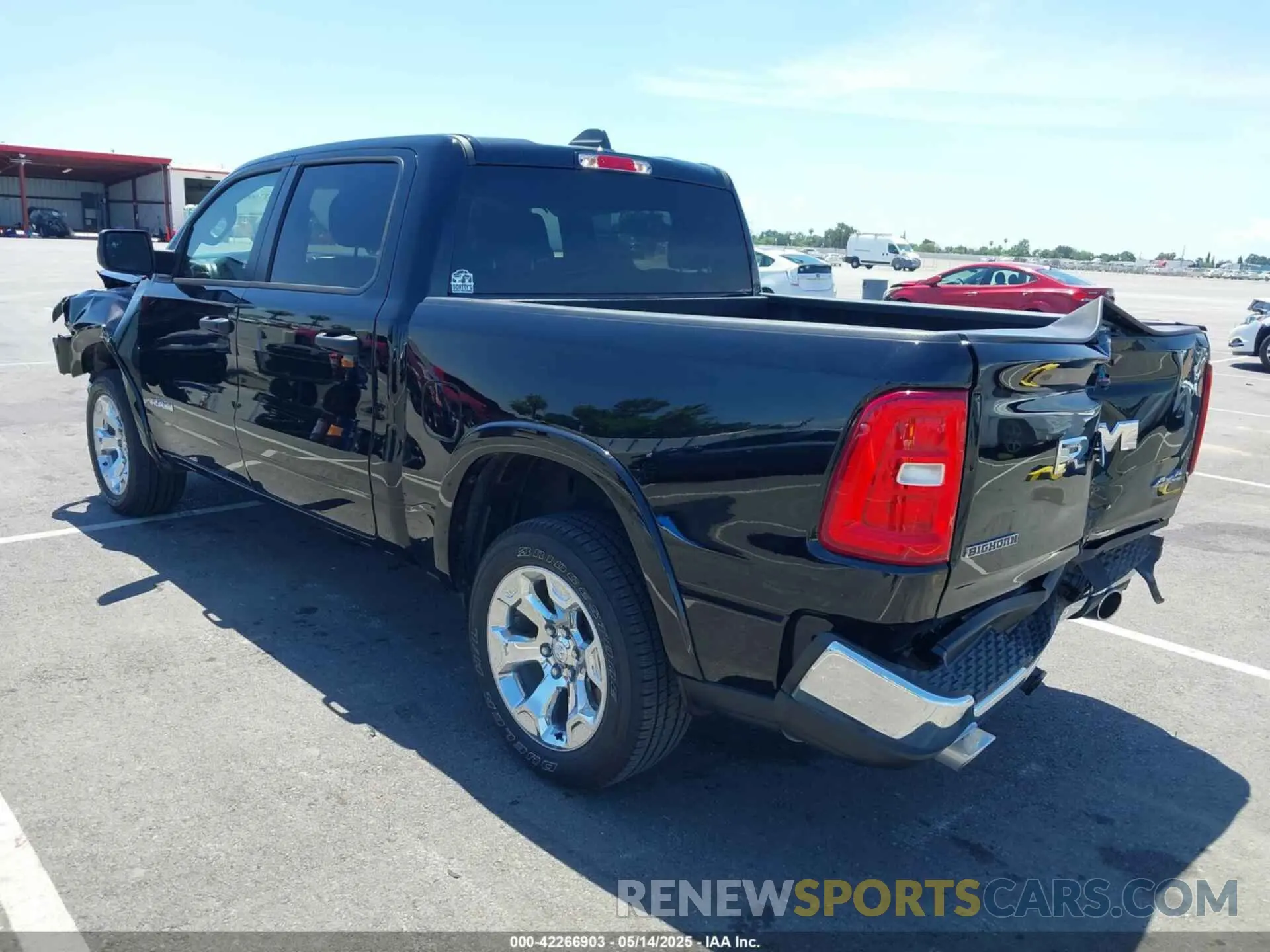 3 Photograph of a damaged car 1C6SRFFP2SN538752 RAM 1500 2025