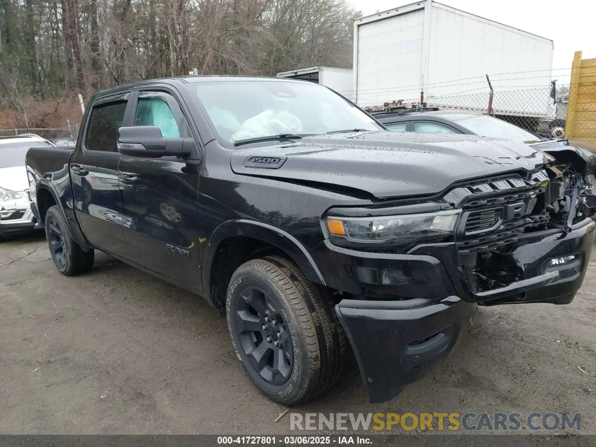 1 Photograph of a damaged car 1C6SRFFP2SN544955 RAM 1500 2025