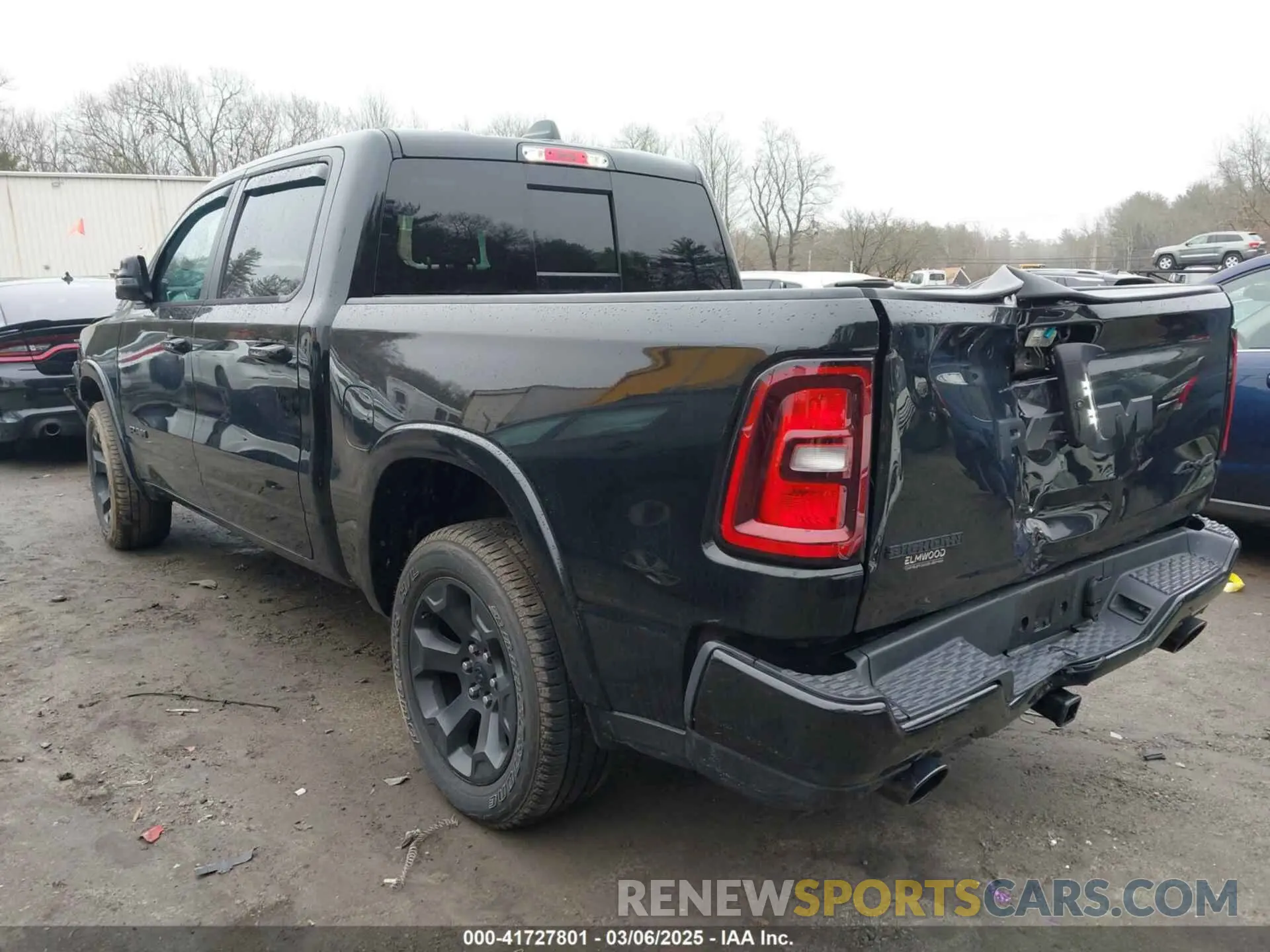 3 Photograph of a damaged car 1C6SRFFP2SN544955 RAM 1500 2025