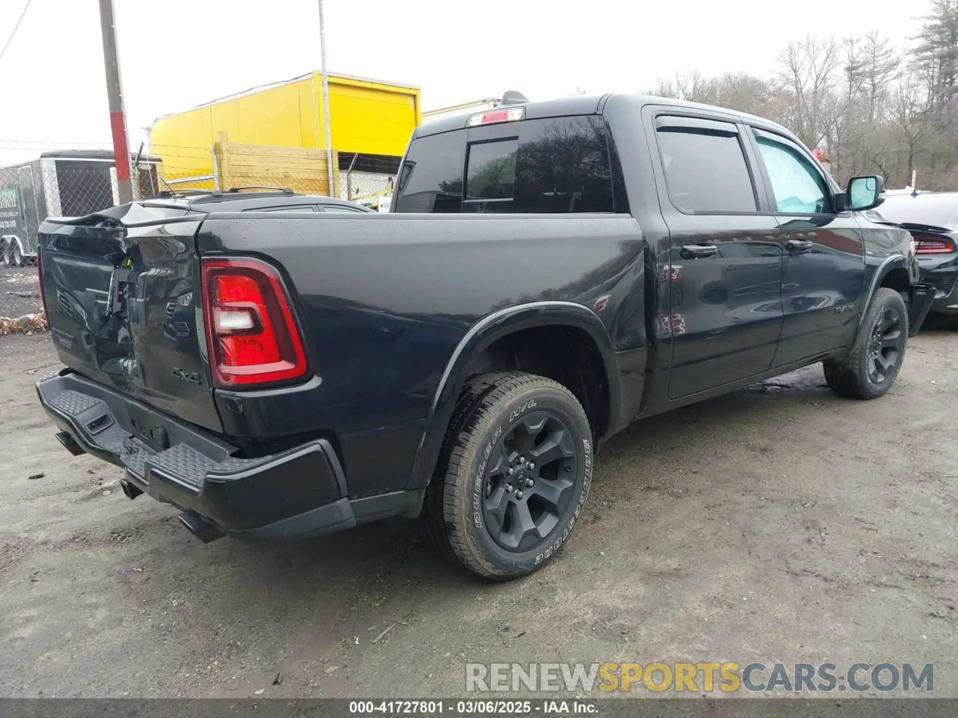 4 Photograph of a damaged car 1C6SRFFP2SN544955 RAM 1500 2025