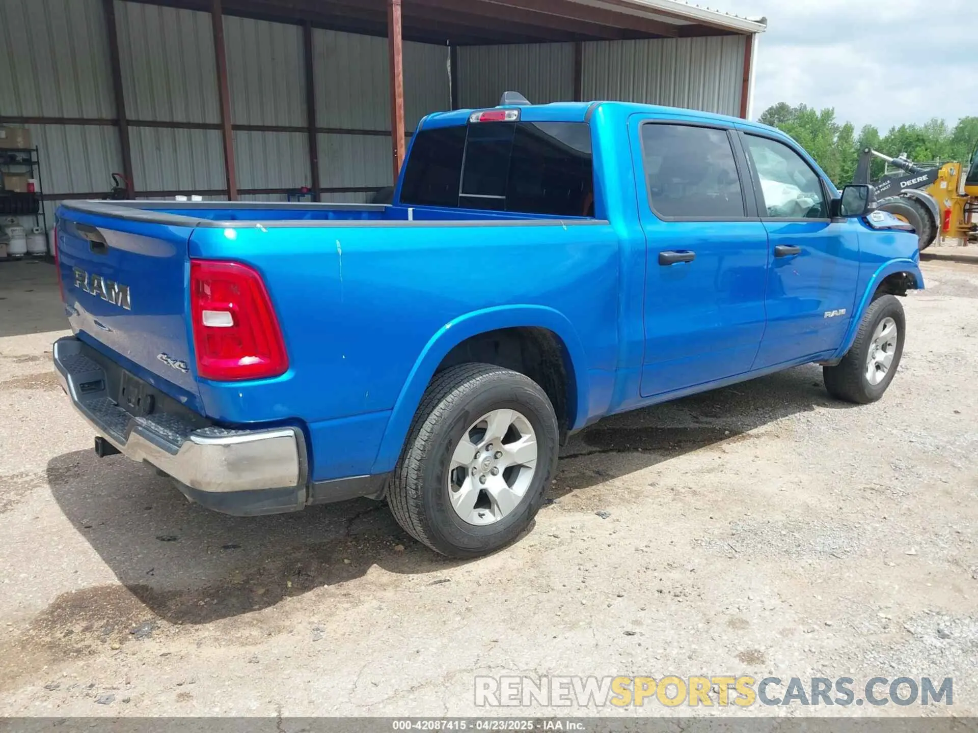 4 Photograph of a damaged car 1C6SRFFP2SN562047 RAM 1500 2025