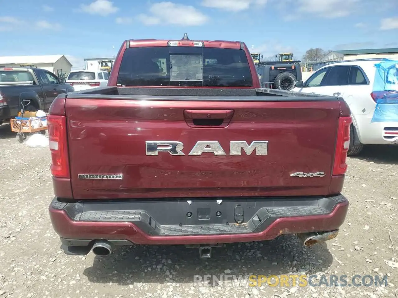 6 Photograph of a damaged car 1C6SRFFP2SN674492 RAM 1500 2025
