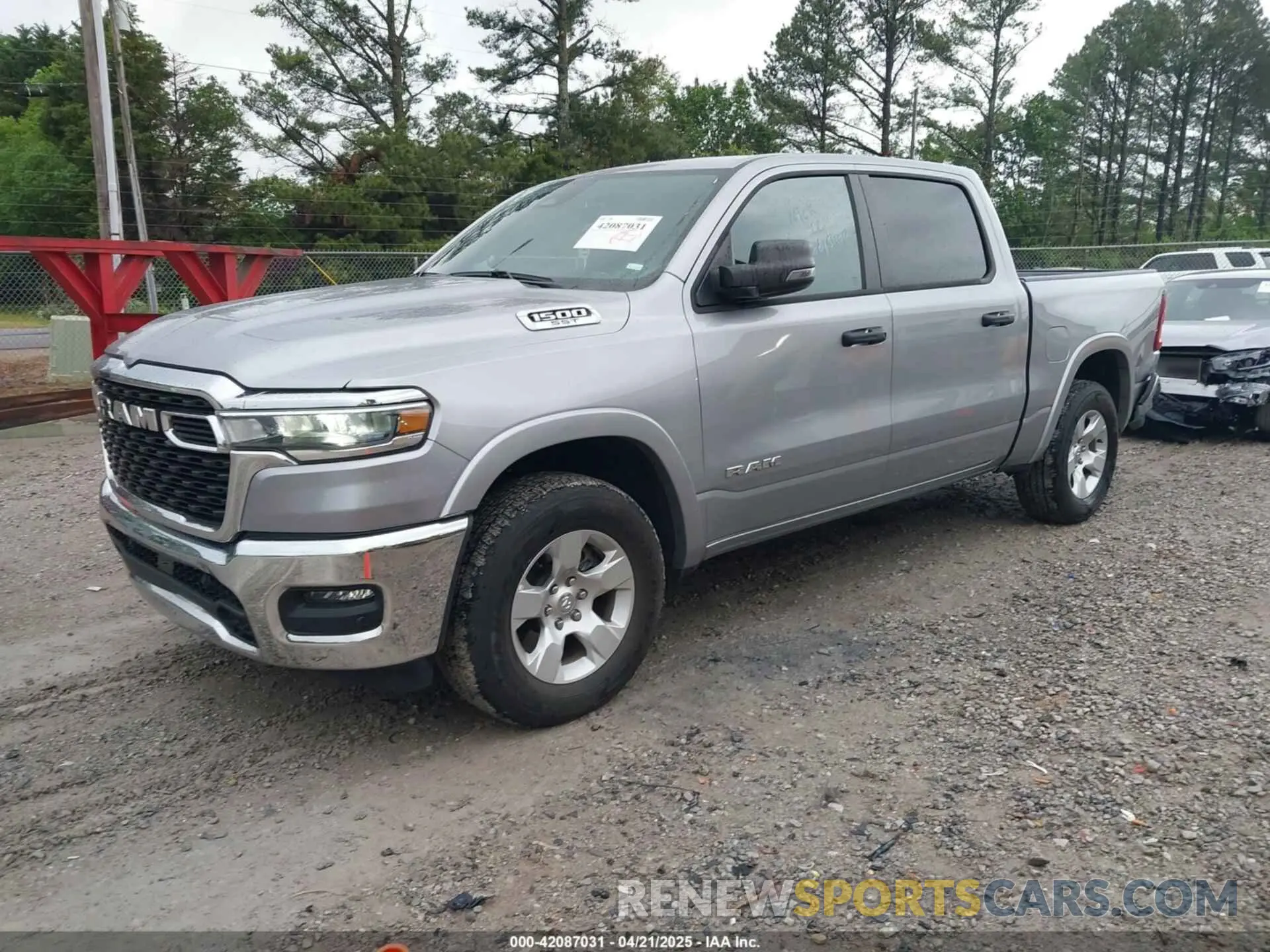 2 Photograph of a damaged car 1C6SRFFP3SN581030 RAM 1500 2025