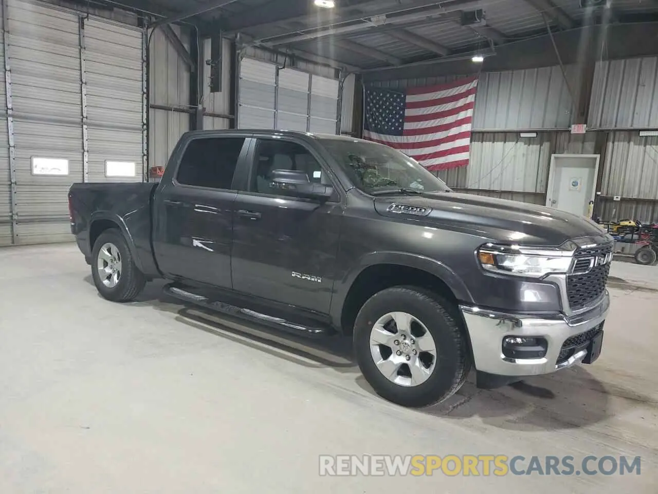 4 Photograph of a damaged car 1C6SRFFP3SN636561 RAM 1500 2025