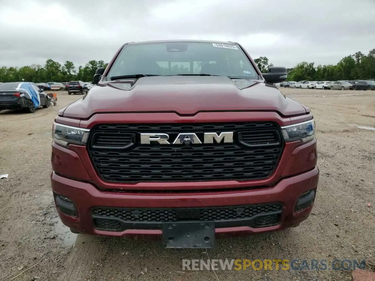 5 Photograph of a damaged car 1C6SRFFP5SN599982 RAM 1500 2025