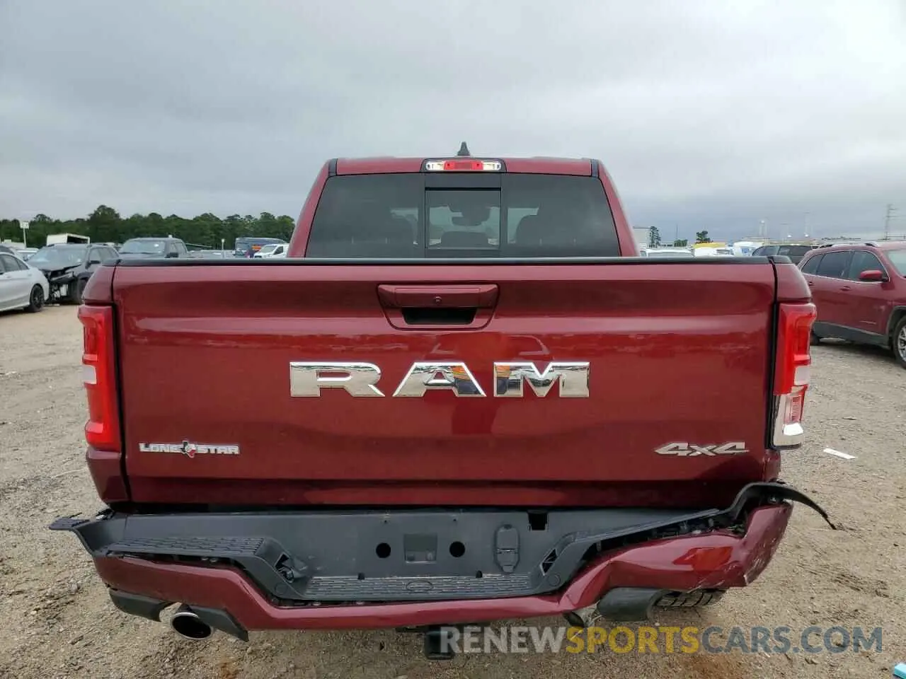 6 Photograph of a damaged car 1C6SRFFP5SN599982 RAM 1500 2025