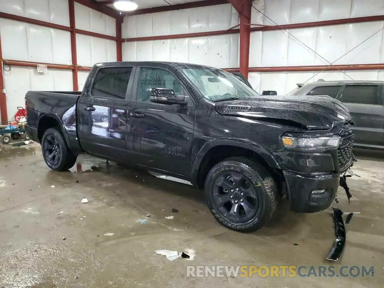 4 Photograph of a damaged car 1C6SRFFP6SN544943 RAM 1500 2025