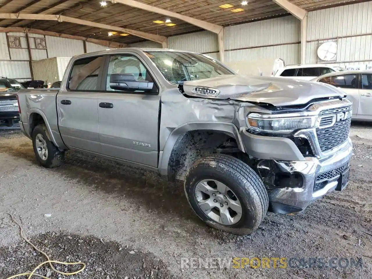 4 Photograph of a damaged car 1C6SRFFP6SN601013 RAM 1500 2025