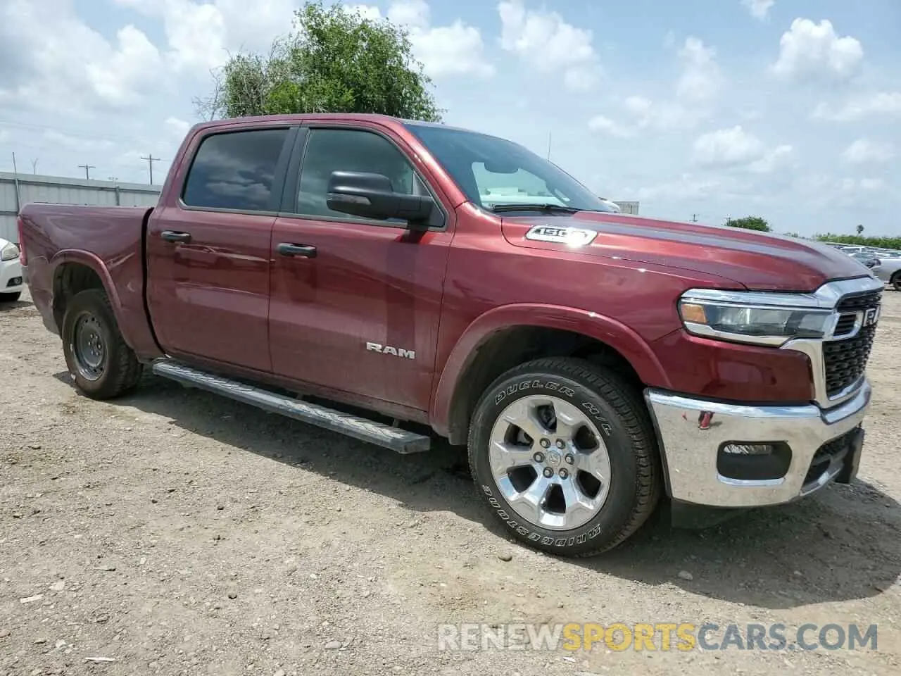 4 Photograph of a damaged car 1C6SRFFP7SN600291 RAM 1500 2025
