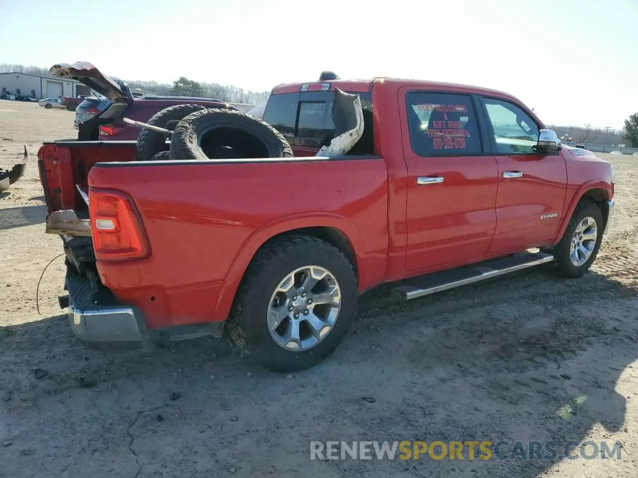 3 Photograph of a damaged car 1C6SRFFP8SN506775 RAM 1500 2025