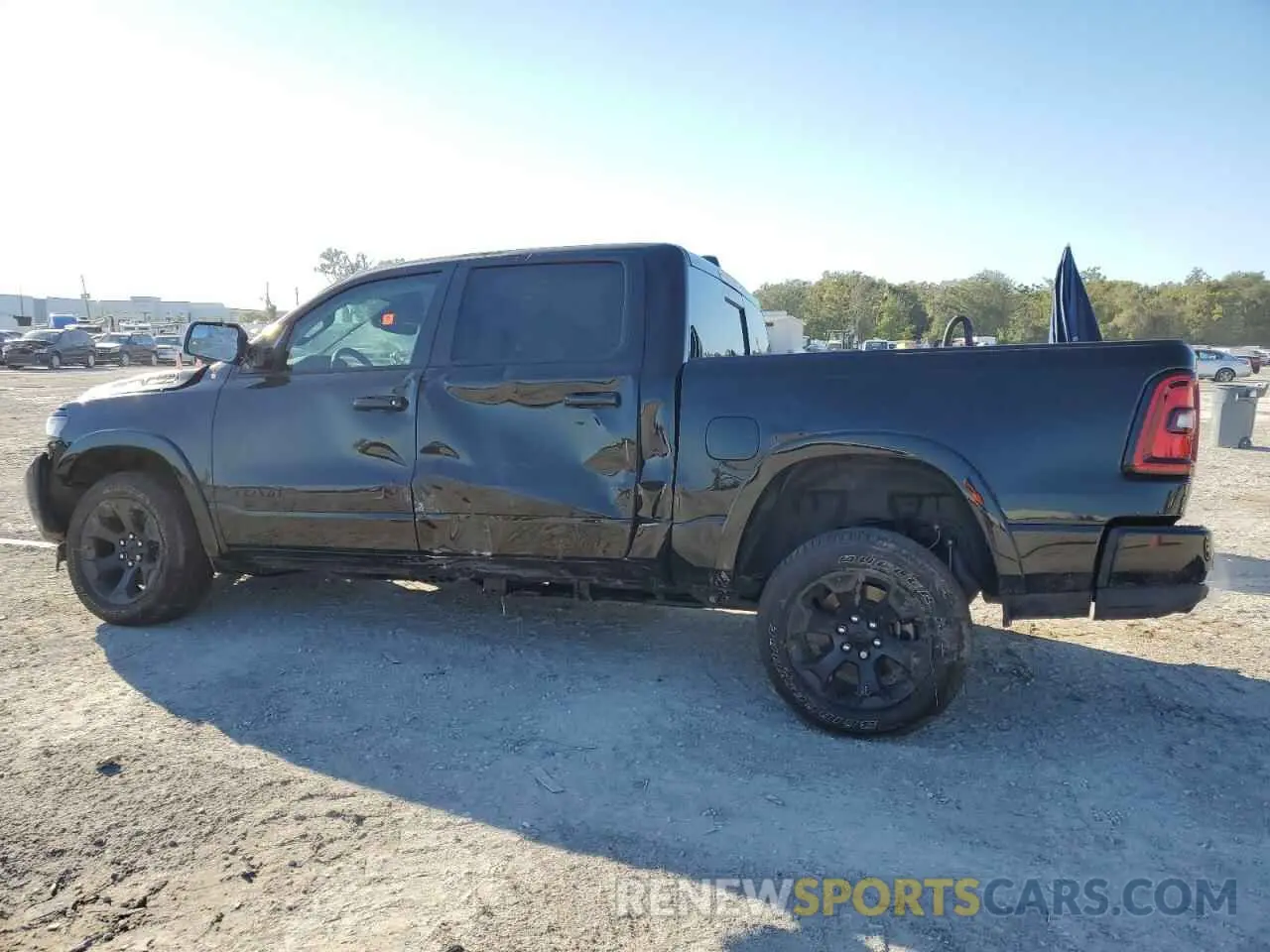 2 Photograph of a damaged car 1C6SRFFP8SN518134 RAM 1500 2025