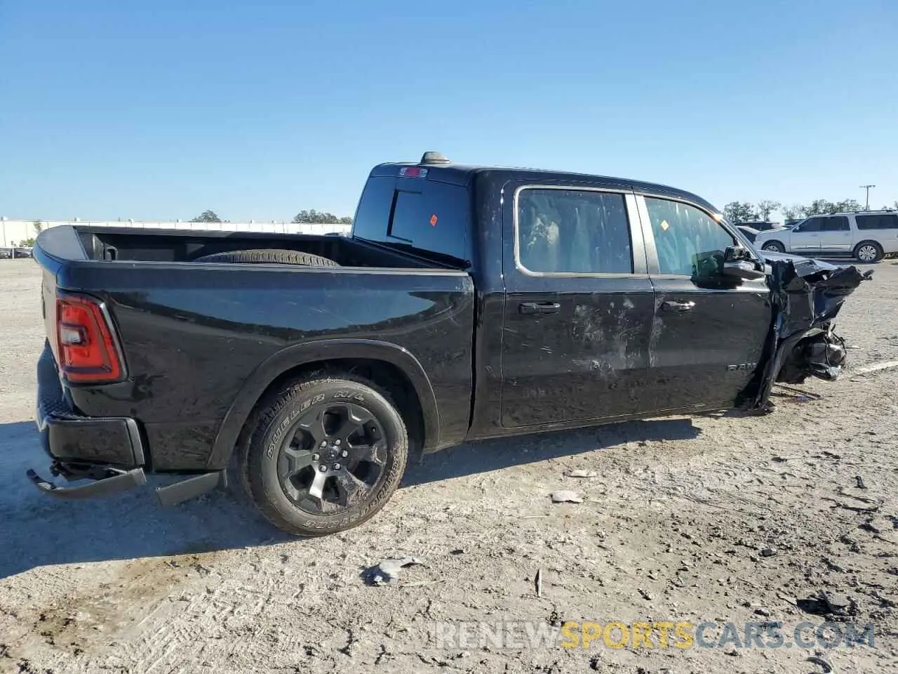 3 Photograph of a damaged car 1C6SRFFP8SN518134 RAM 1500 2025