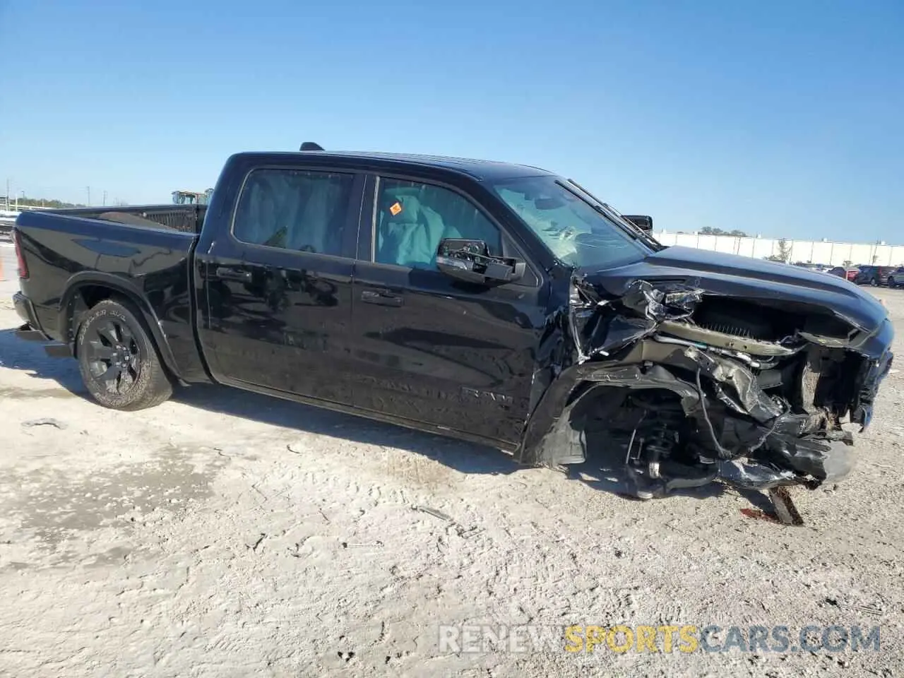 4 Photograph of a damaged car 1C6SRFFP8SN518134 RAM 1500 2025