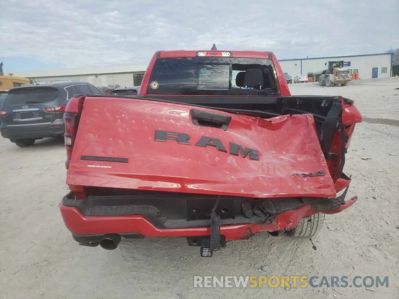 6 Photograph of a damaged car 1C6SRFFP8SN606374 RAM 1500 2025