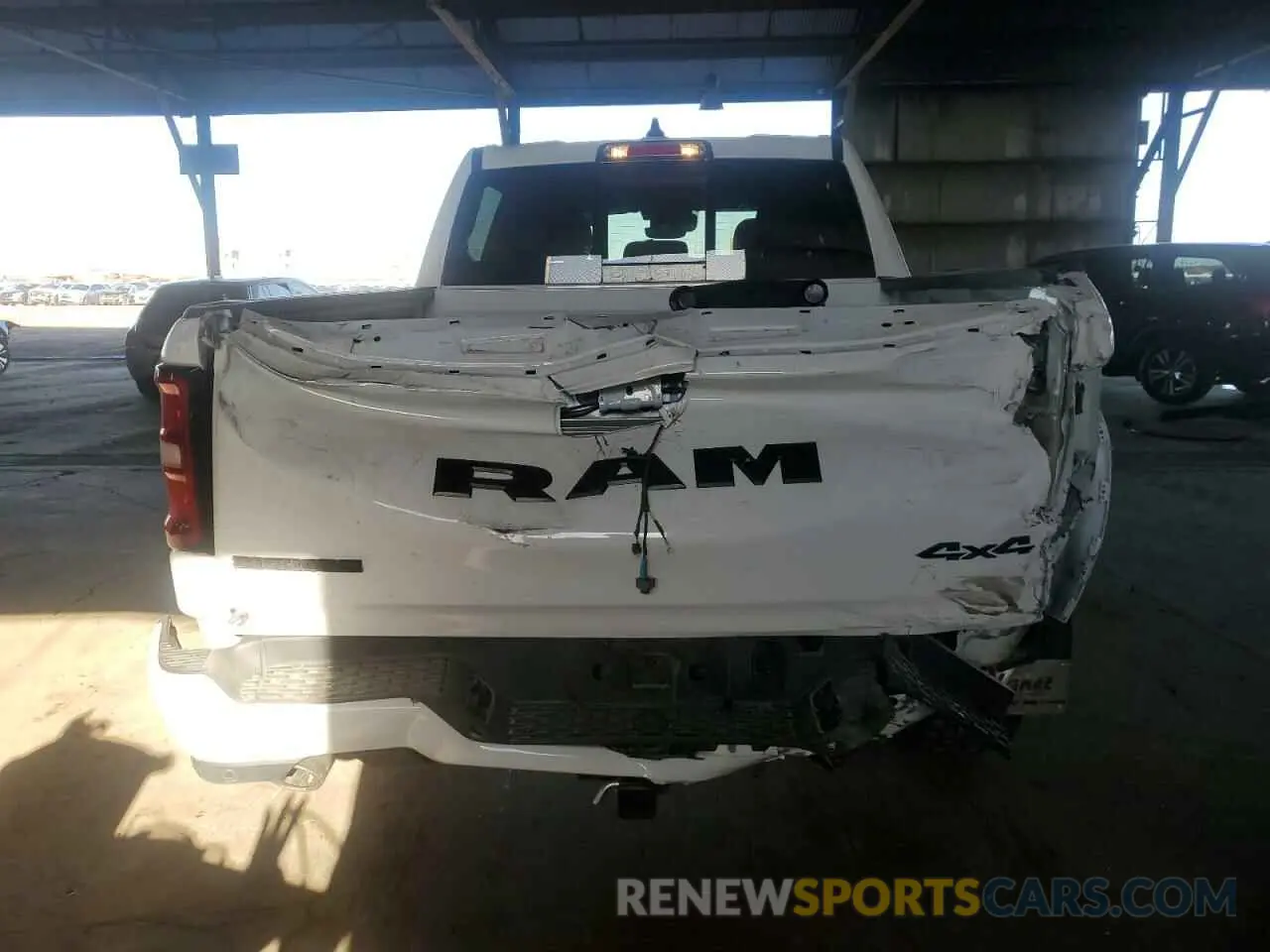 6 Photograph of a damaged car 1C6SRFFP8SN618833 RAM 1500 2025