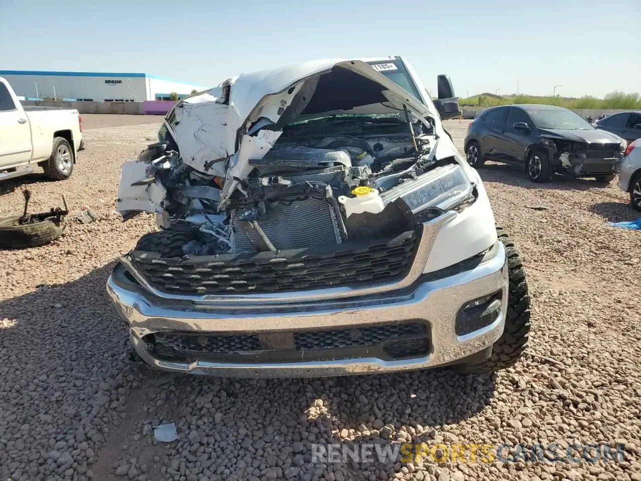 5 Photograph of a damaged car 1C6SRFFP8SN656238 RAM 1500 2025