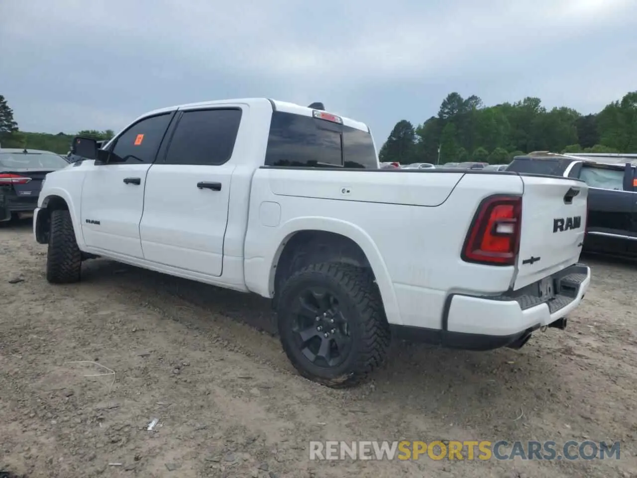2 Photograph of a damaged car 1C6SRFFP9SN507904 RAM 1500 2025