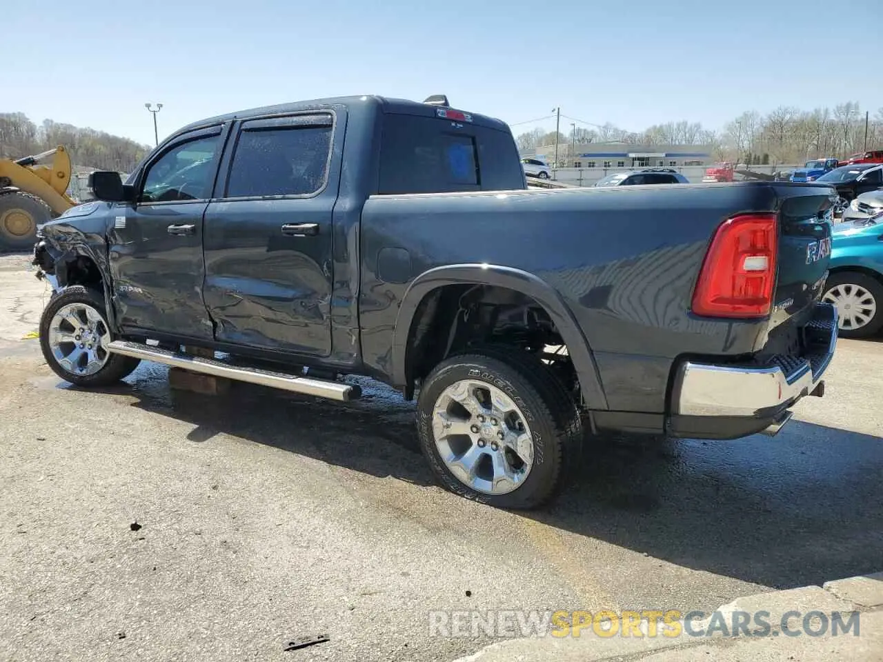 2 Photograph of a damaged car 1C6SRFFP9SN628206 RAM 1500 2025