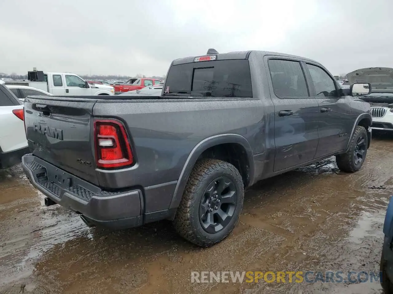3 Photograph of a damaged car 1C6SRFFP9SN658726 RAM 1500 2025