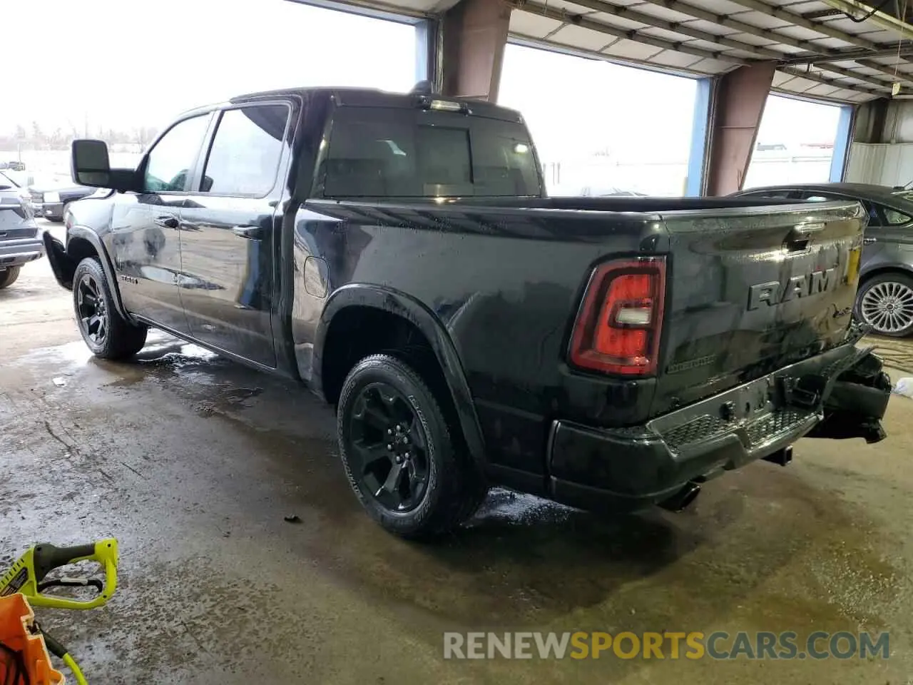 2 Photograph of a damaged car 1C6SRFFPXSN511220 RAM 1500 2025
