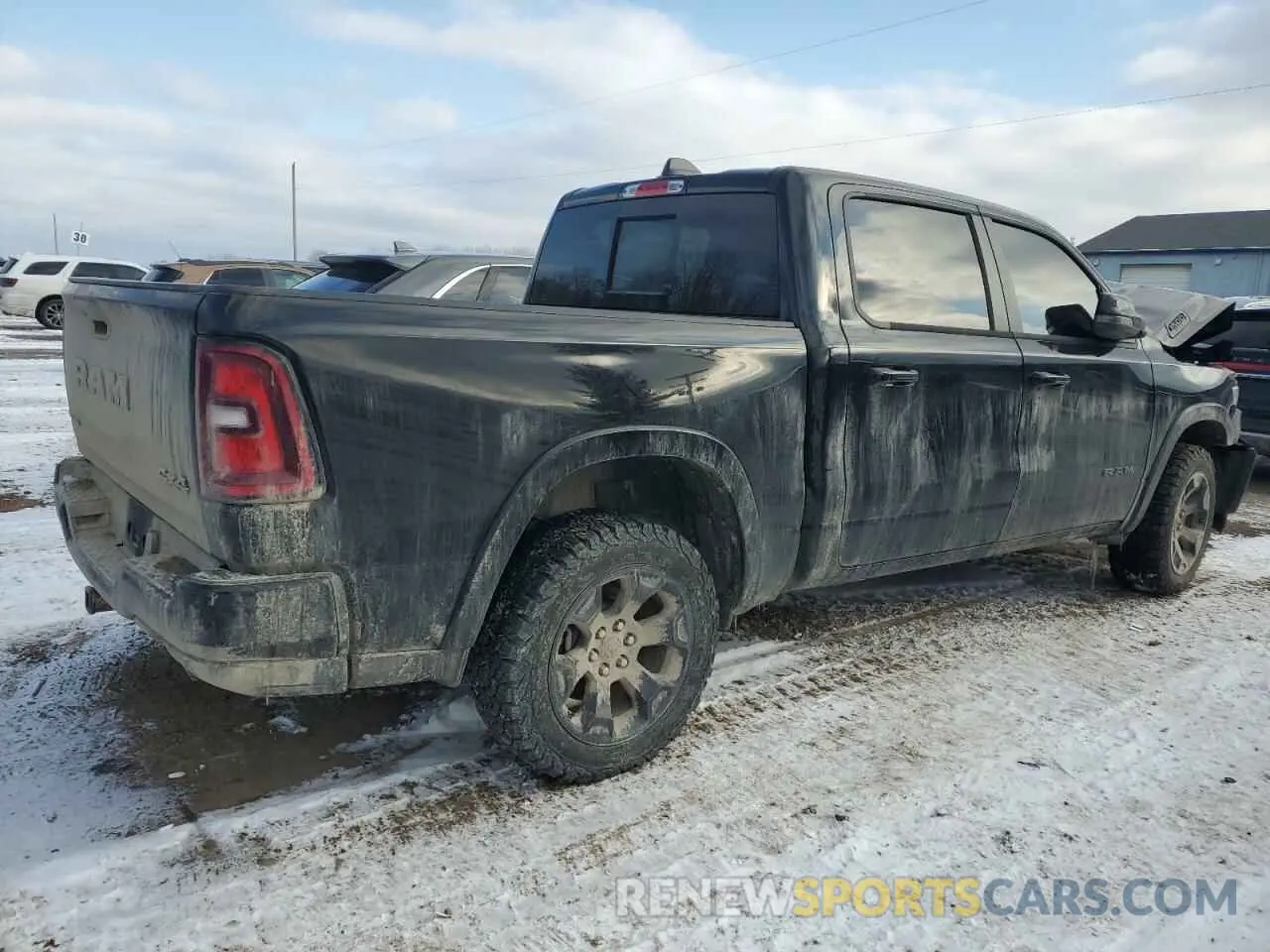 3 Photograph of a damaged car 1C6SRFFPXSN513534 RAM 1500 2025