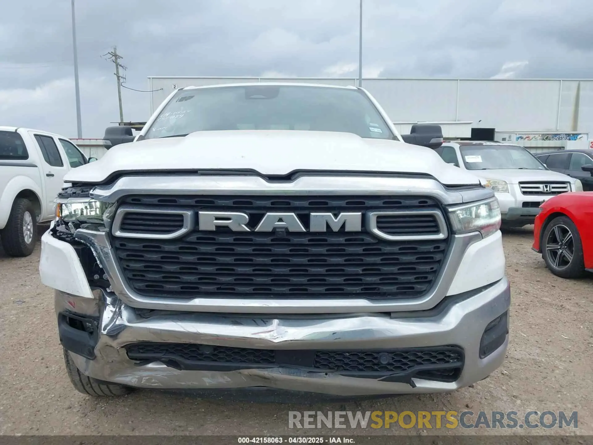 12 Photograph of a damaged car 1C6SRFFPXSN581512 RAM 1500 2025