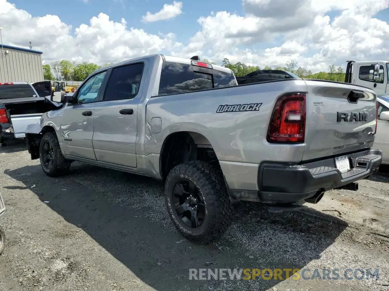 2 Photograph of a damaged car 1C6SRFGP0SN669726 RAM 1500 2025