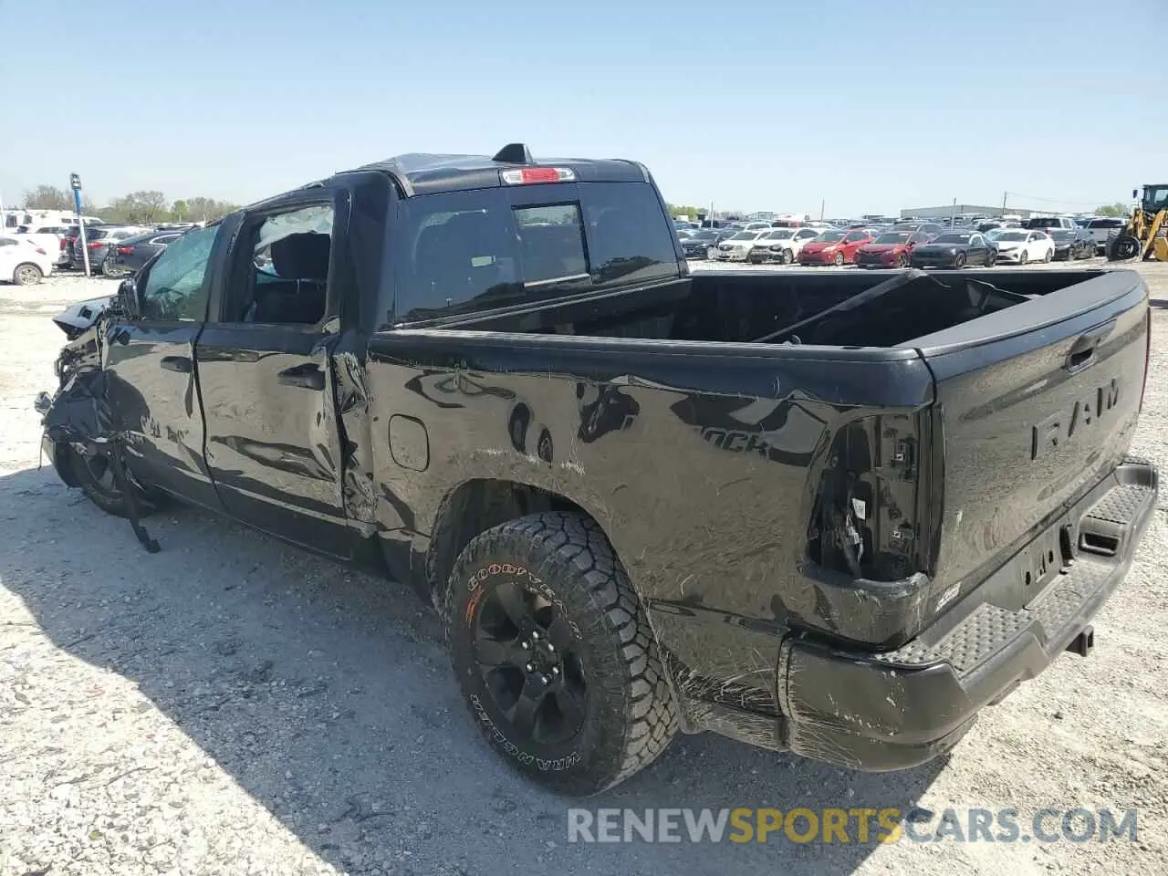 2 Photograph of a damaged car 1C6SRFGP1SN607610 RAM 1500 2025