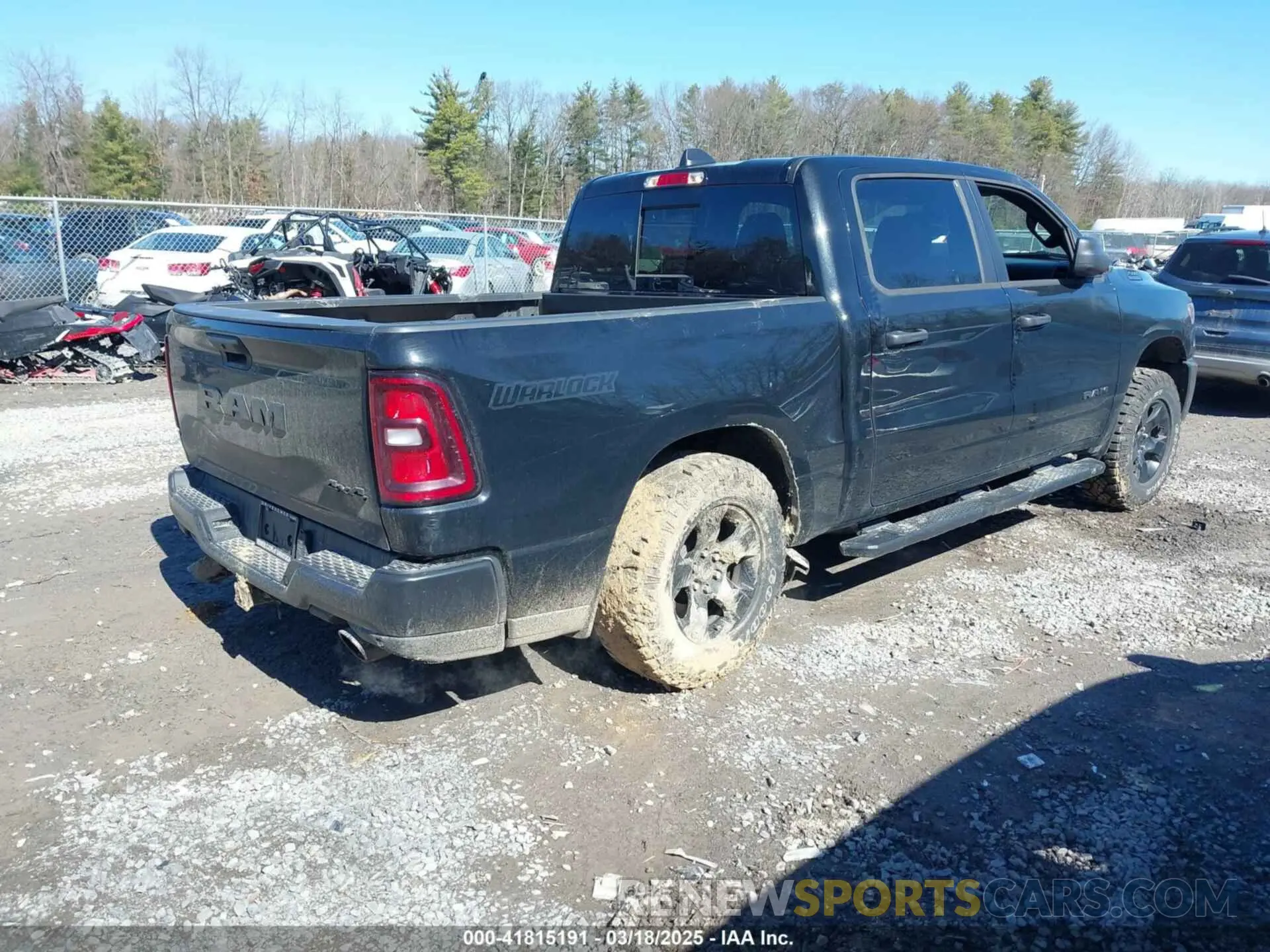 4 Photograph of a damaged car 1C6SRFGP7SN614013 RAM 1500 2025