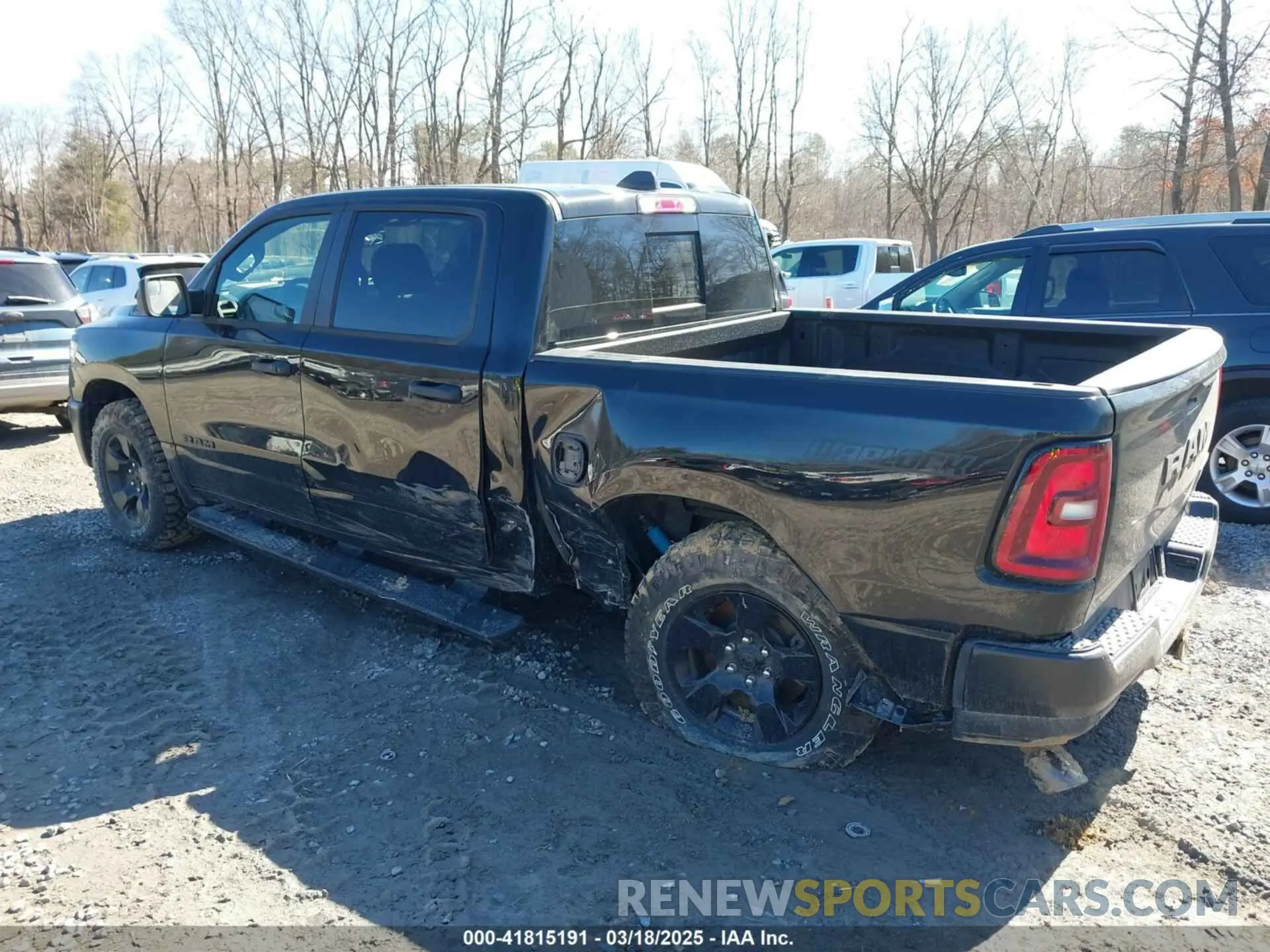 6 Photograph of a damaged car 1C6SRFGP7SN614013 RAM 1500 2025