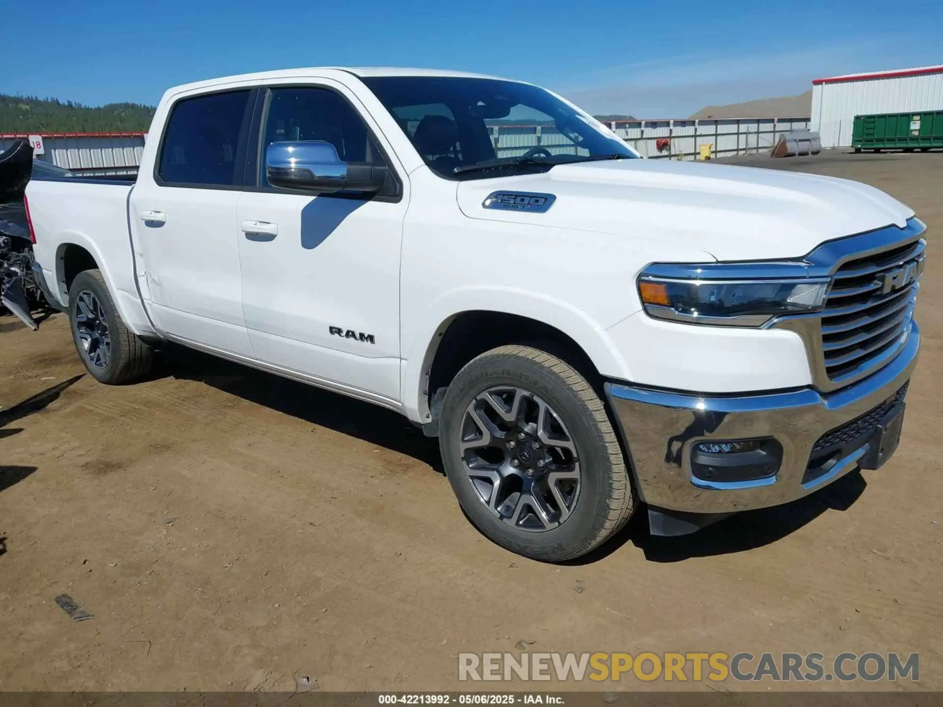 1 Photograph of a damaged car 1C6SRFJP0SN562863 RAM 1500 2025