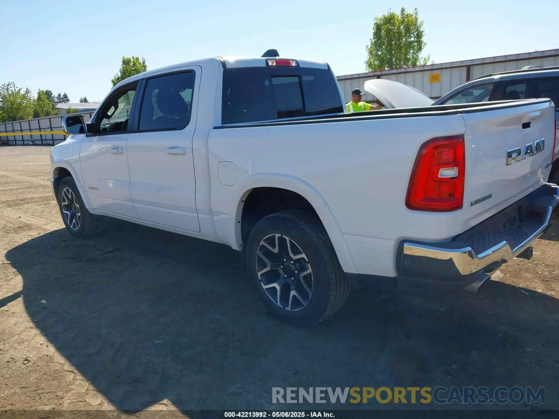 3 Photograph of a damaged car 1C6SRFJP0SN562863 RAM 1500 2025