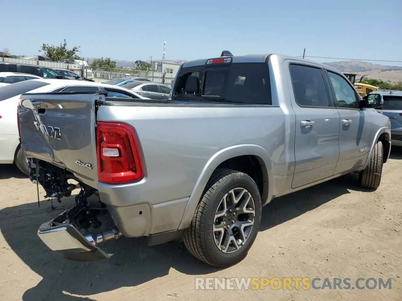 3 Photograph of a damaged car 1C6SRFJP0SN583552 RAM 1500 2025