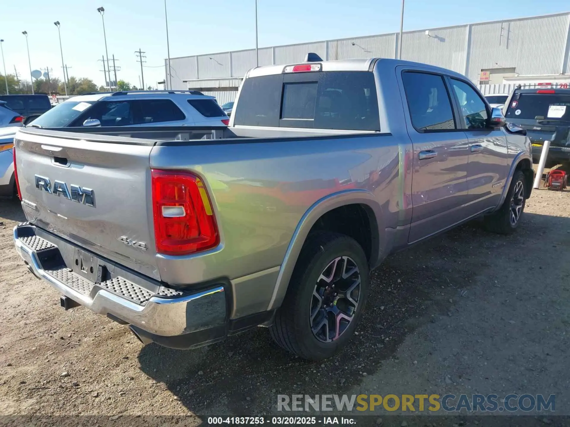 4 Photograph of a damaged car 1C6SRFJP0SN610331 RAM 1500 2025