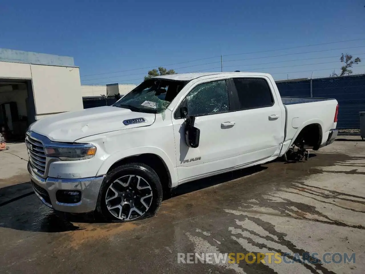 1 Photograph of a damaged car 1C6SRFJP2SN578658 RAM 1500 2025