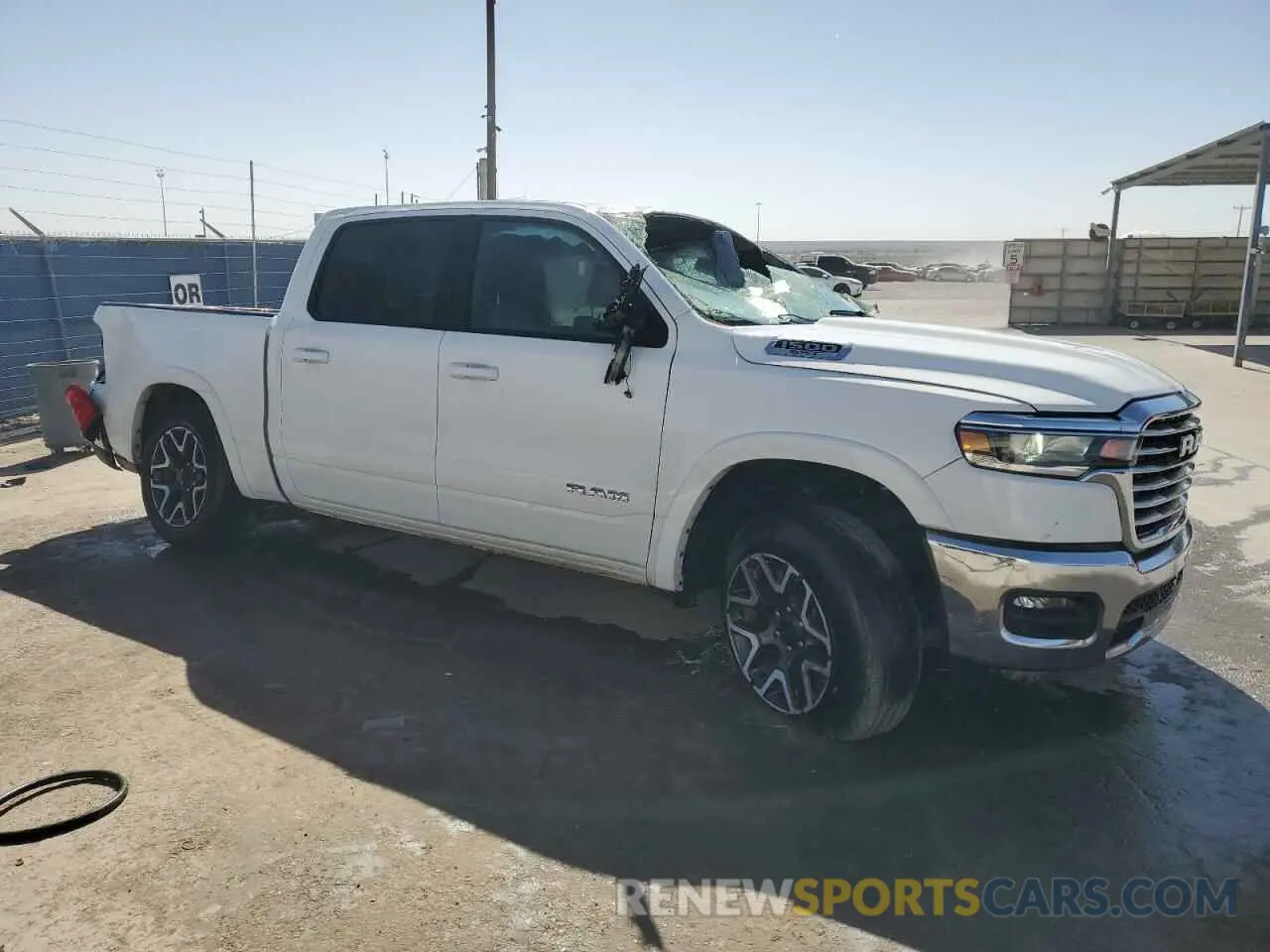 4 Photograph of a damaged car 1C6SRFJP2SN578658 RAM 1500 2025