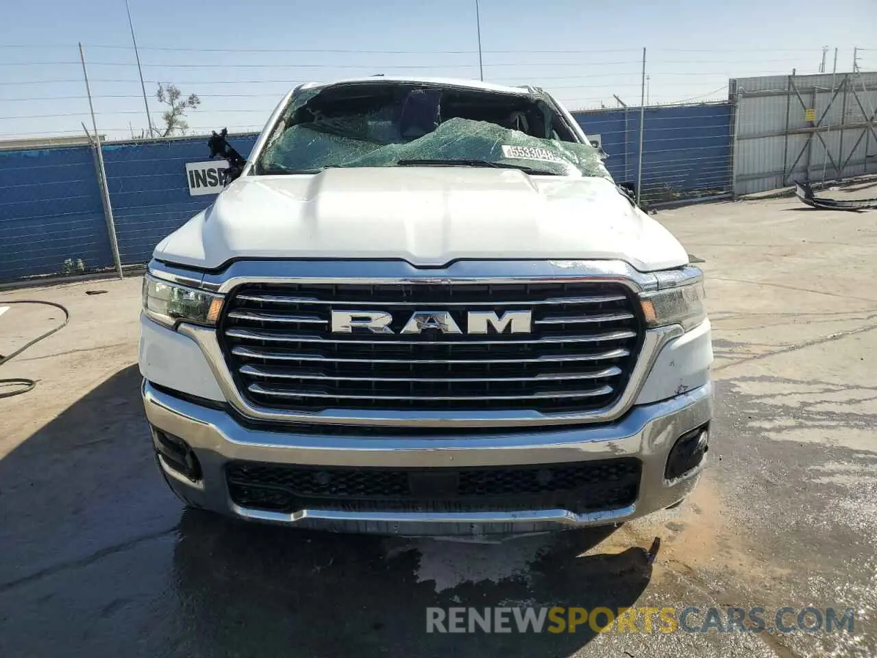 5 Photograph of a damaged car 1C6SRFJP2SN578658 RAM 1500 2025