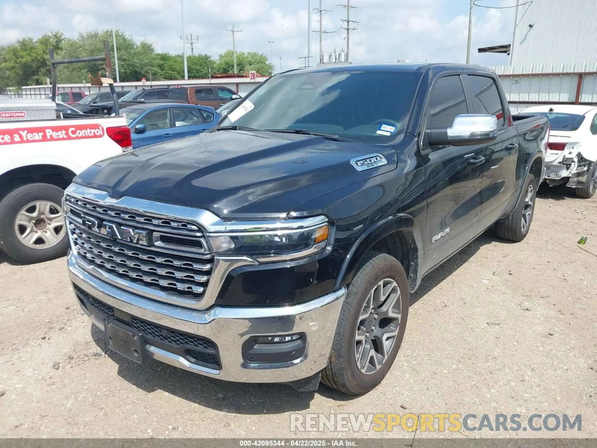 2 Photograph of a damaged car 1C6SRFJP3SN567779 RAM 1500 2025