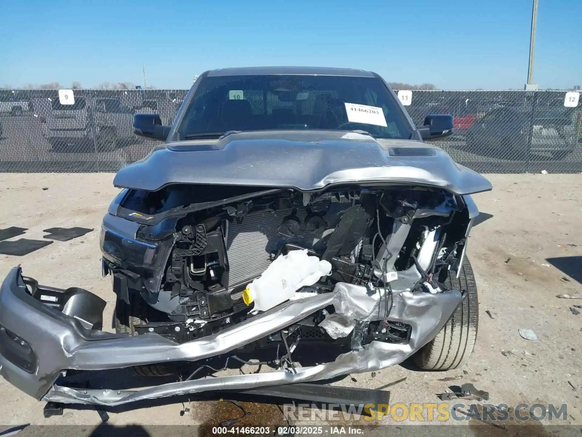 12 Photograph of a damaged car 1C6SRFJP5SN657354 RAM 1500 2025