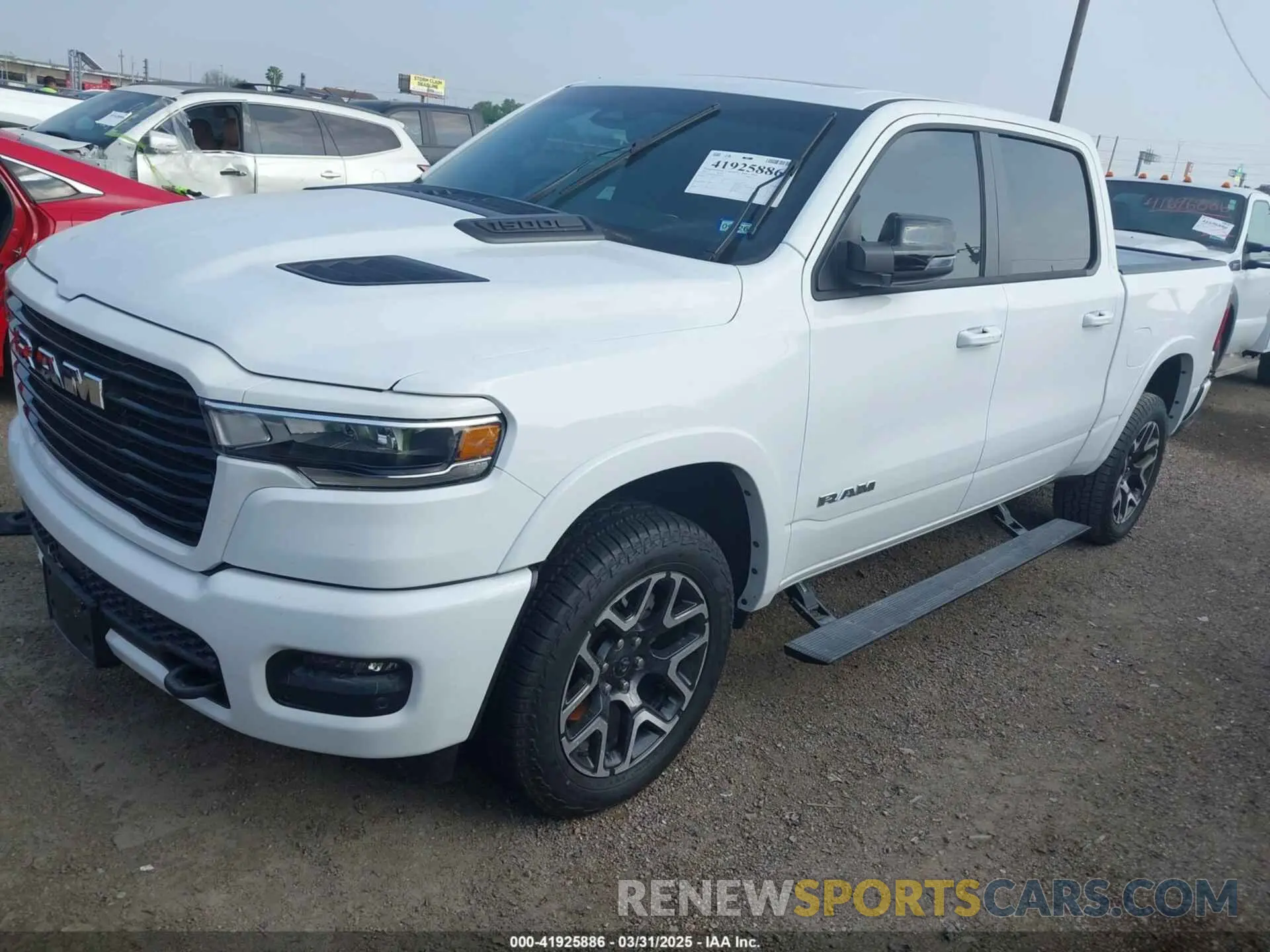 2 Photograph of a damaged car 1C6SRFJP6SN519810 RAM 1500 2025