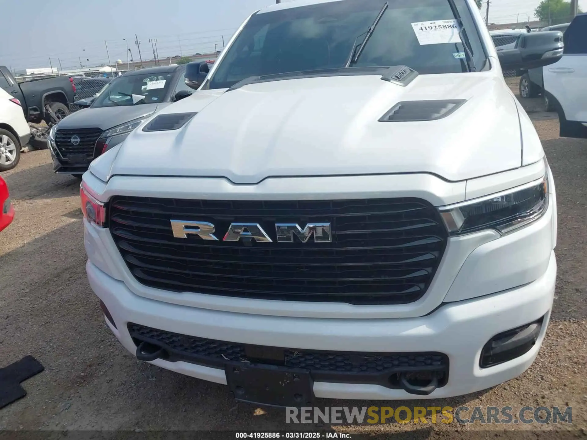 6 Photograph of a damaged car 1C6SRFJP6SN519810 RAM 1500 2025