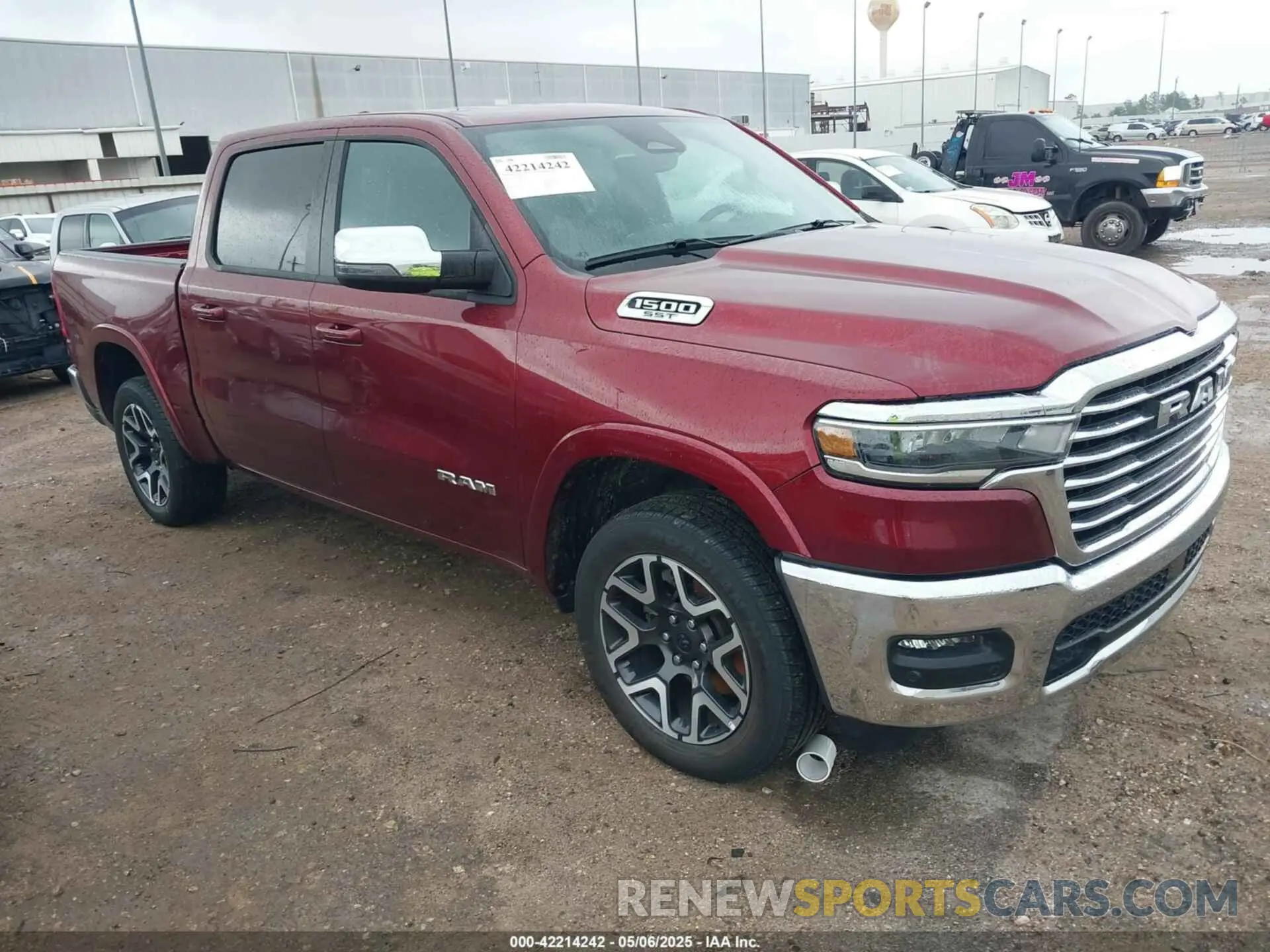 1 Photograph of a damaged car 1C6SRFJP6SN563032 RAM 1500 2025