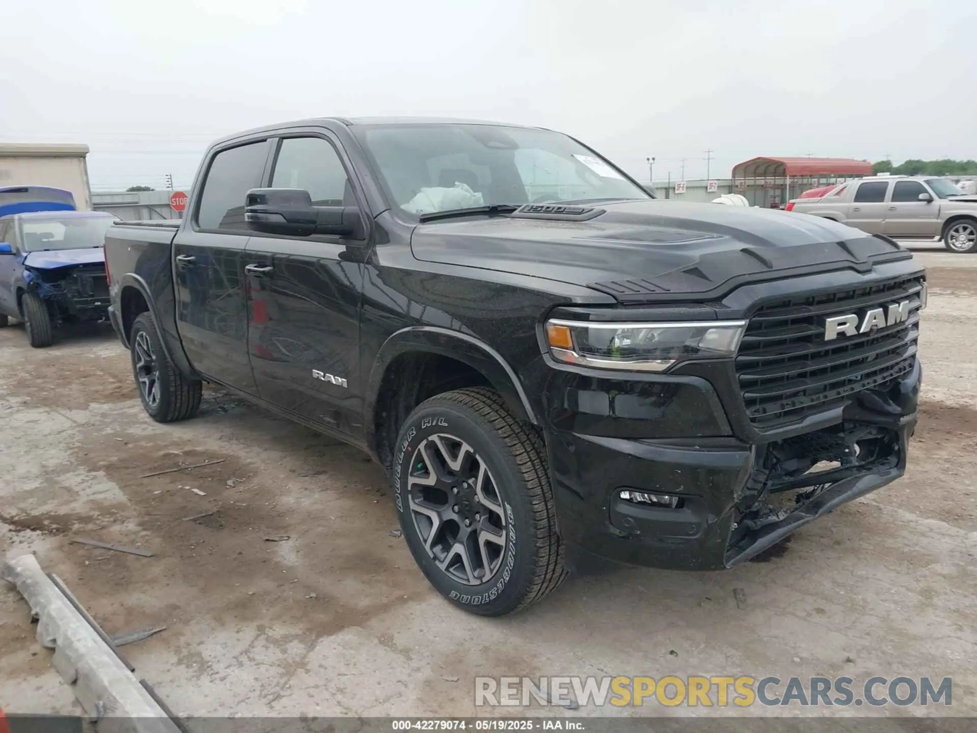 1 Photograph of a damaged car 1C6SRFJP7SN502028 RAM 1500 2025