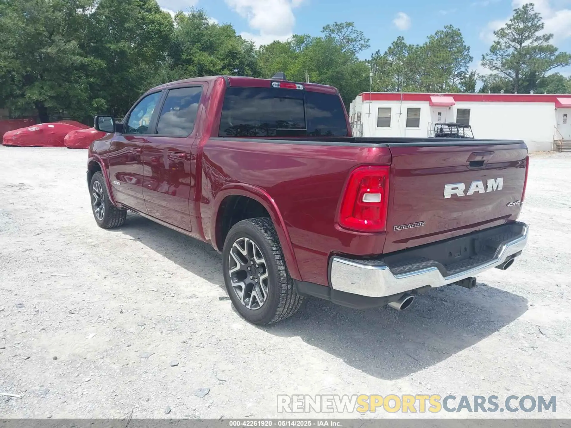 3 Photograph of a damaged car 1C6SRFJP7SN562357 RAM 1500 2025