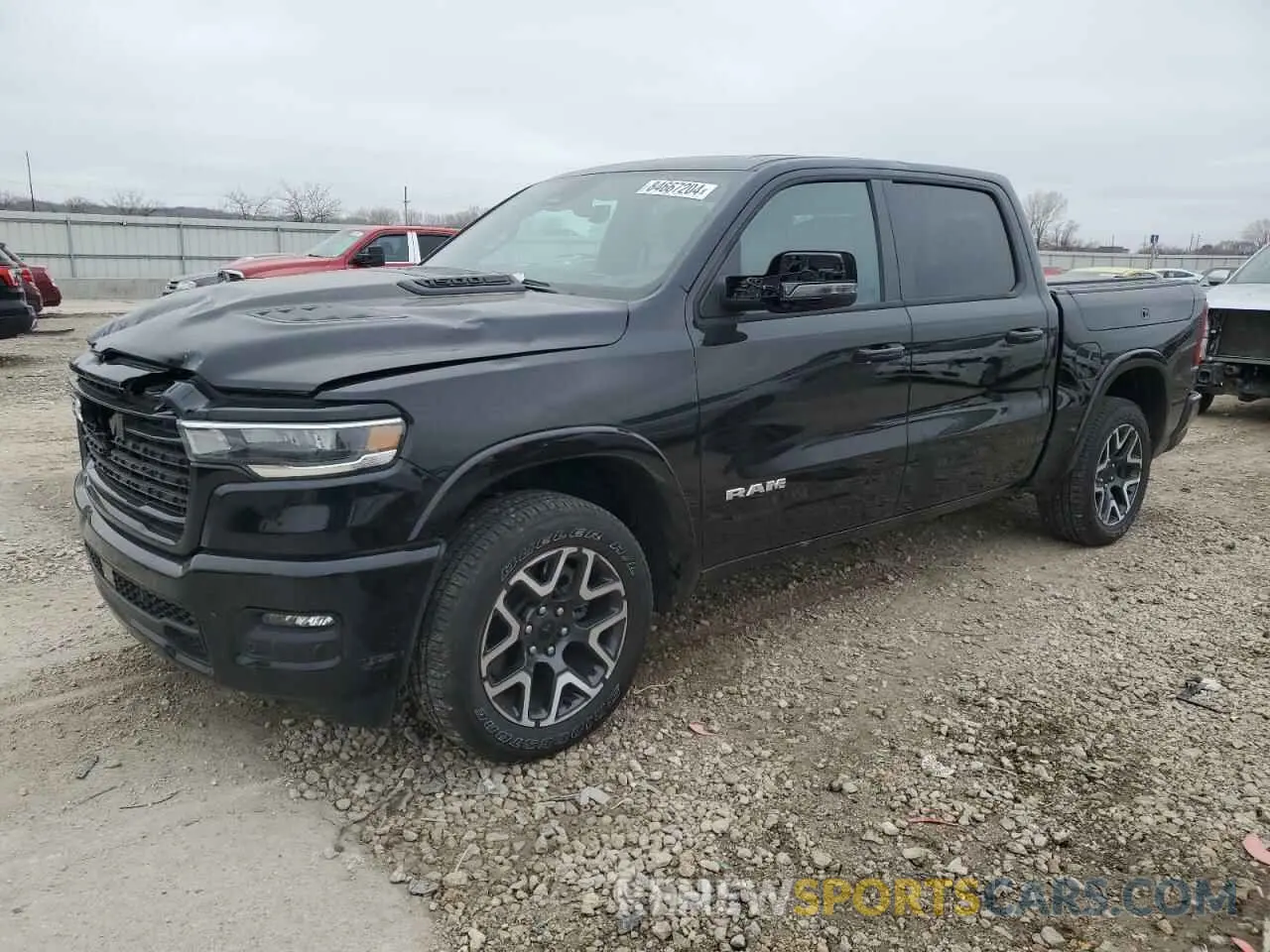 1 Photograph of a damaged car 1C6SRFJP8SN507349 RAM 1500 2025