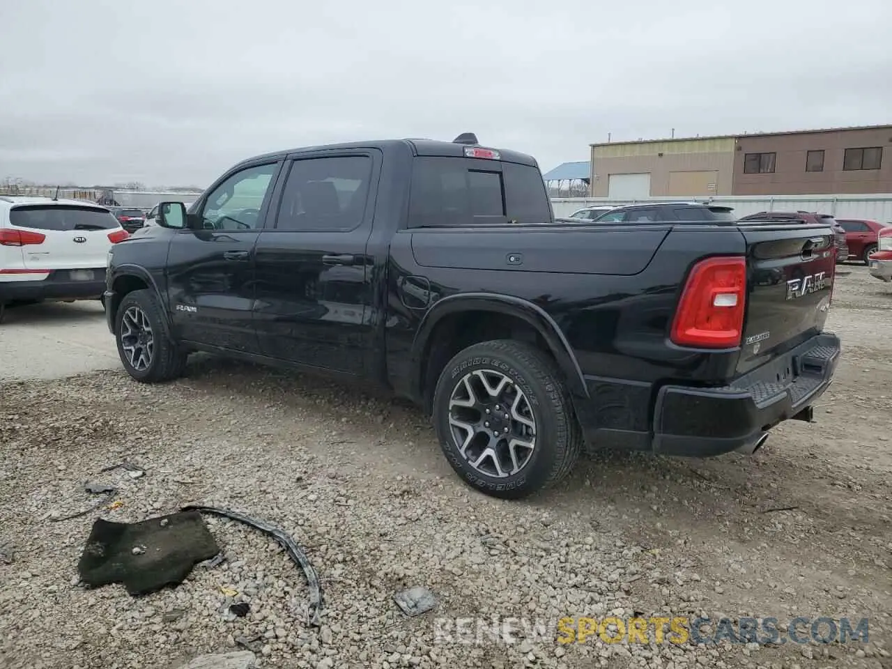 2 Photograph of a damaged car 1C6SRFJP8SN507349 RAM 1500 2025