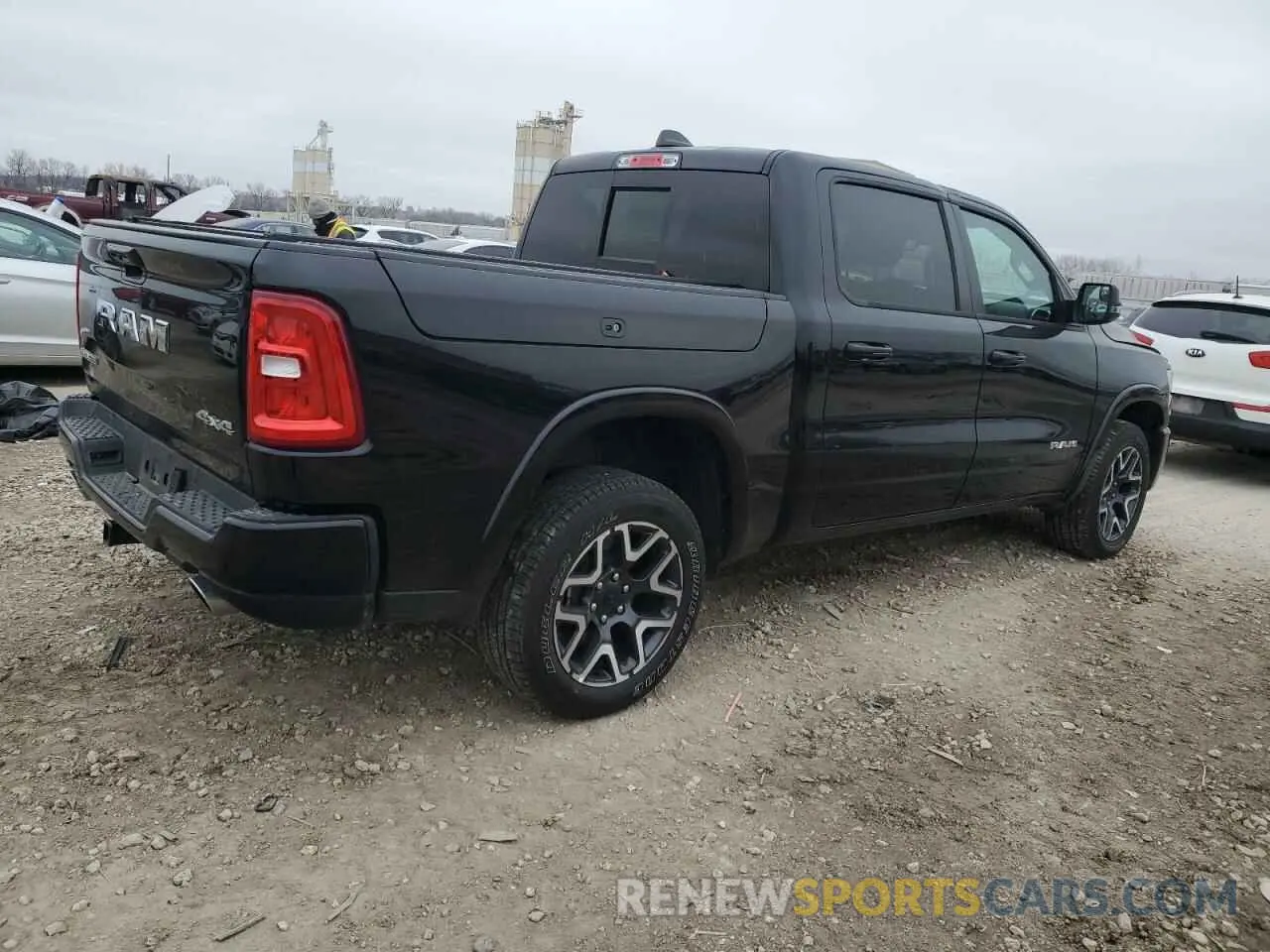 3 Photograph of a damaged car 1C6SRFJP8SN507349 RAM 1500 2025
