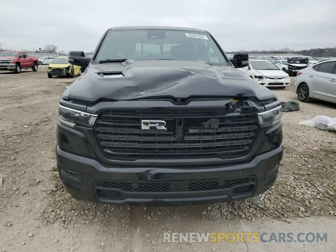 5 Photograph of a damaged car 1C6SRFJP8SN507349 RAM 1500 2025