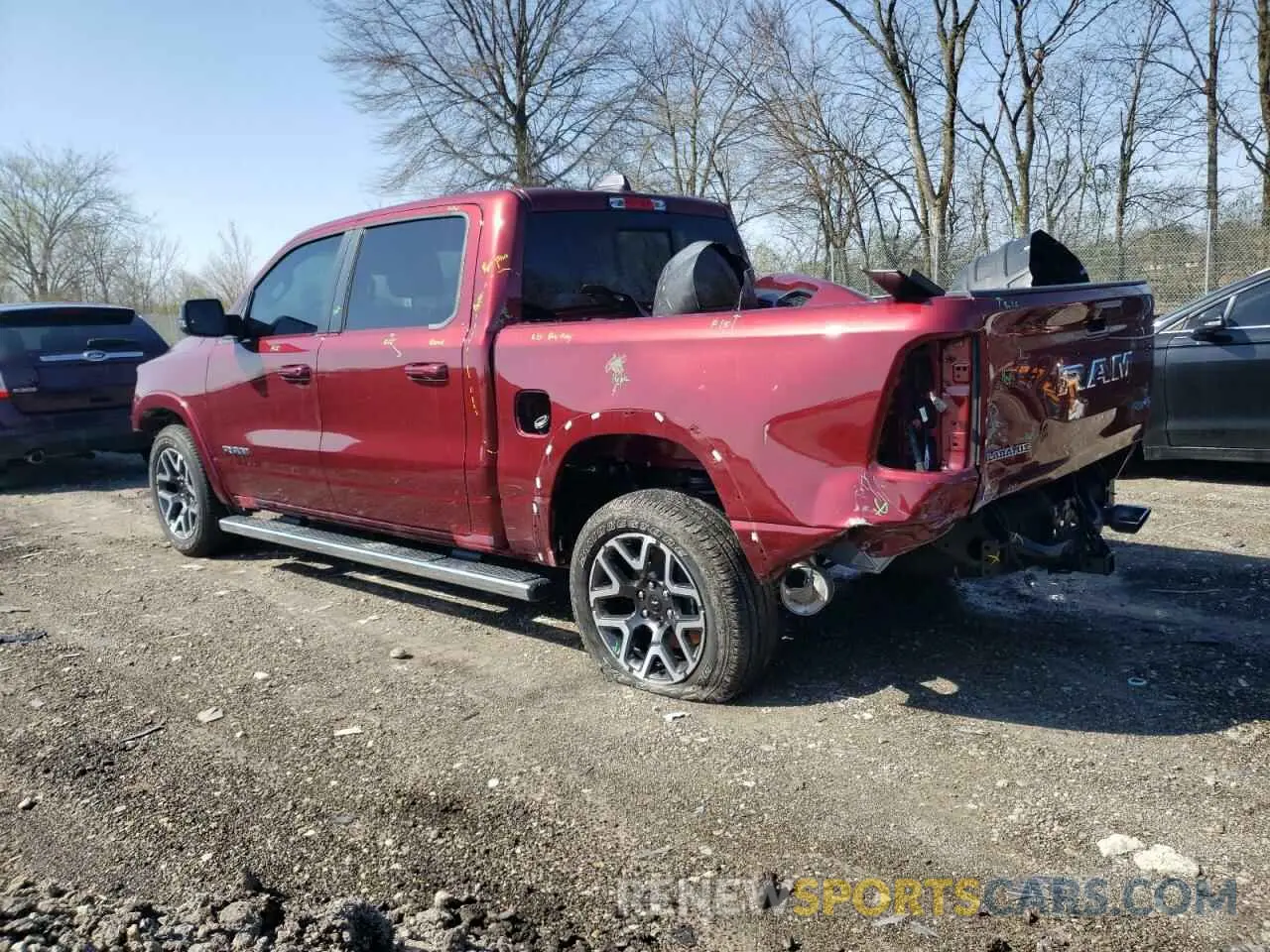 2 Photograph of a damaged car 1C6SRFJP9SN641870 RAM 1500 2025