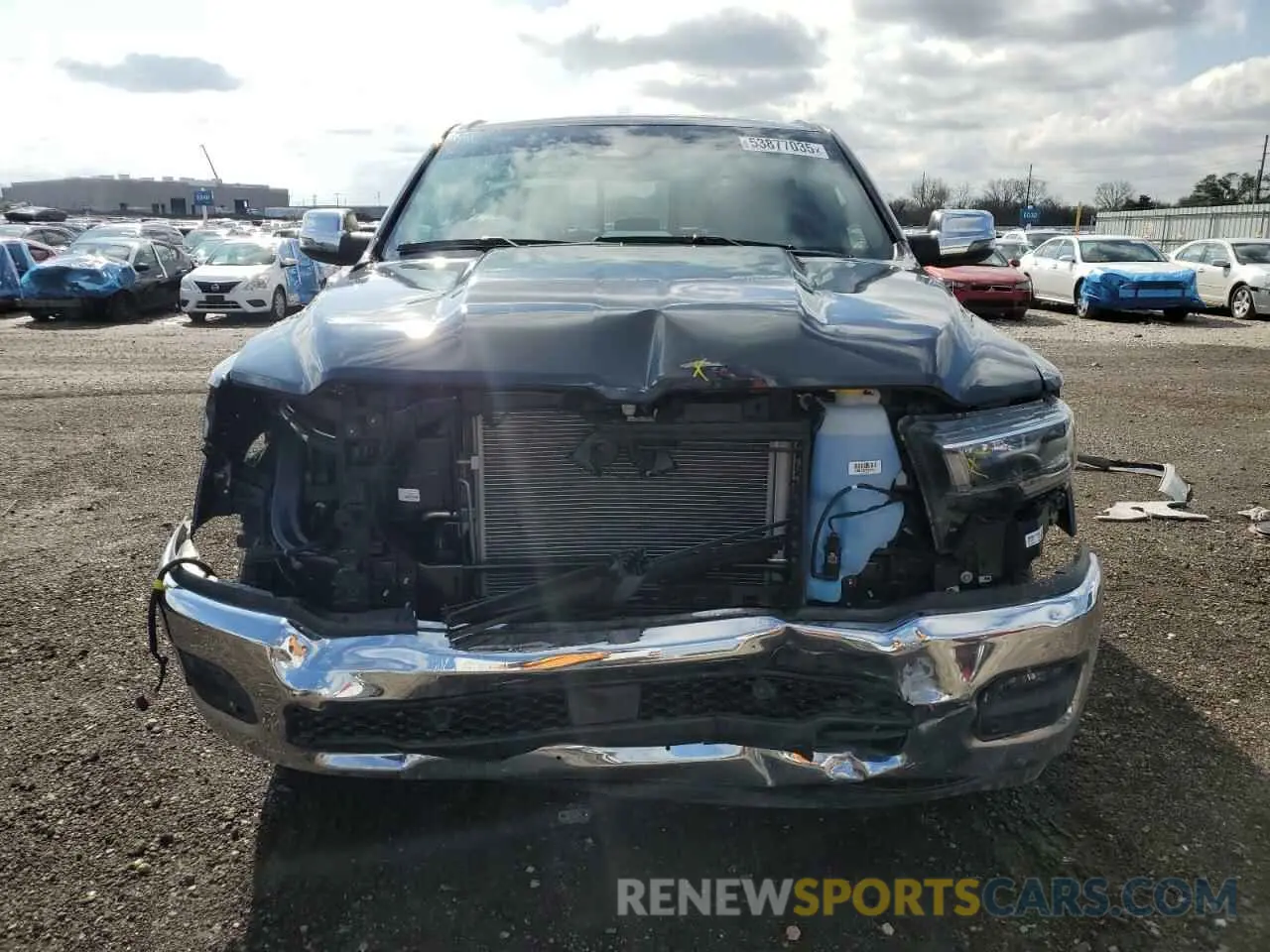 5 Photograph of a damaged car 1C6SRFJPXSN655602 RAM 1500 2025